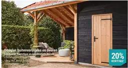 Pontmeyer Douglas buitenverblijven en deuren aanbieding