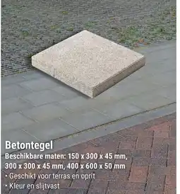 Pontmeyer Betontegel aanbieding