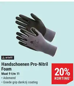 Pontmeyer Handschoenen Pro-Nitril Foam aanbieding