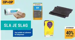 Pontmeyer Van isolatie en zakwaren tot dakpannen aanbieding