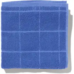 Jumbo Keukendoek ruit frisblauw aanbieding