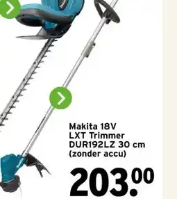 GAMMA Makita 18V LXT Trimmer aanbieding