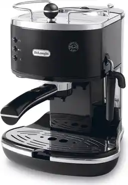 Bol.com De'Longhi Icona Vintage ECOV311.BK Handmatige Espressomachine - Zwart aanbieding