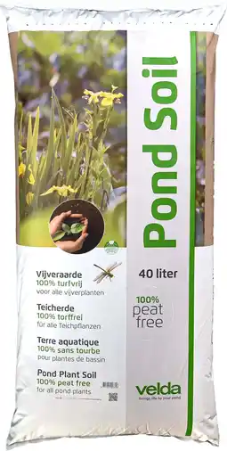 Intratuin Velda vijveraarde turfvrij 40 L aanbieding