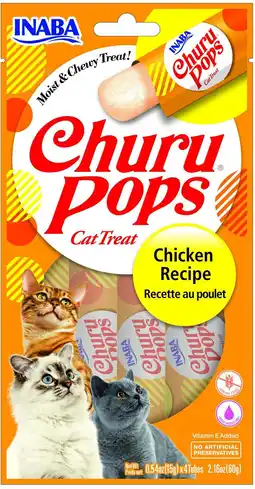 Intratuin Ciao kattensnack Churu Pops kip 15 g 4 stuks aanbieding