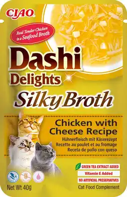 Intratuin Ciao kattensnack Dashi Delights kip met kaas 40 g aanbieding