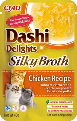 Intratuin Ciao kattensnack Dashi Delights kip 40 g aanbieding
