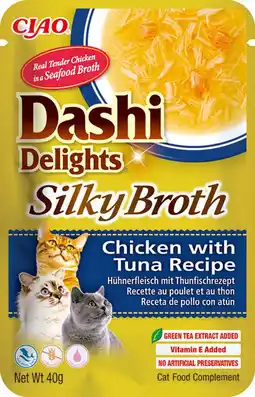 Intratuin Ciao kattensnack Dashi Delights kip met tonijn 40 g aanbieding