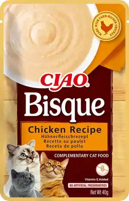 Intratuin Ciao kattensnack Bisque kip 40 g aanbieding
