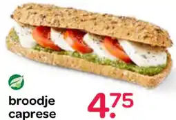 Spar Broodje caprese aanbieding