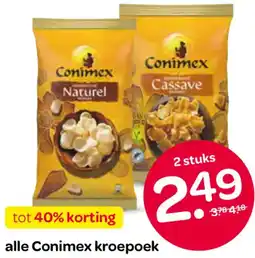 Spar Alle Conimex kroepoek aanbieding