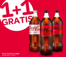 Spar Coca-Cola zero of light aanbieding
