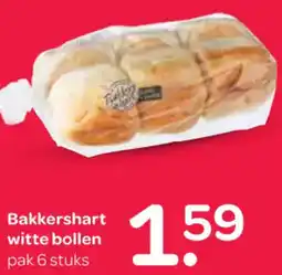 Spar Bakkershart witte bollen aanbieding