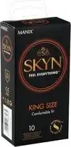 Bol.com Skyn Large King Size Latexvrije condooms 10 stuks aanbieding
