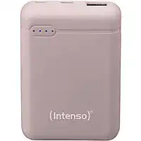 Bol.com (Intenso) Powerbank XS10000 - 10.000mAh - Li-polymer - USB-A en USB-C - Roze (7313533) aanbieding