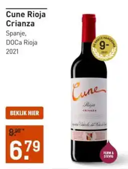 Gall & Gall Cune Rioja Crianza aanbieding