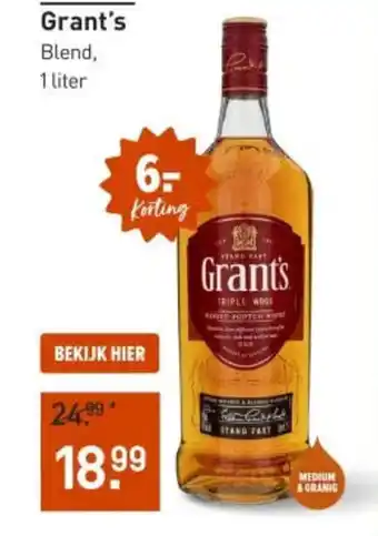 Gall & Gall Grant's aanbieding