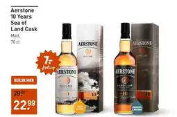 Gall & Gall Aerstone 10 Years Sea of Land Cask aanbieding