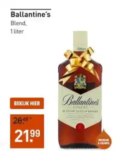Gall & Gall Ballantine's aanbieding