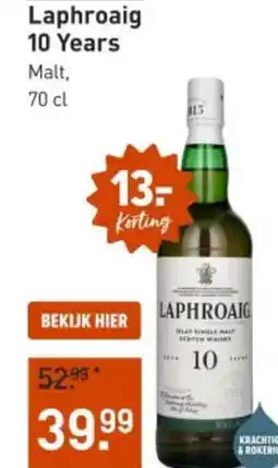 Gall & Gall Laphroaig 10 Years aanbieding