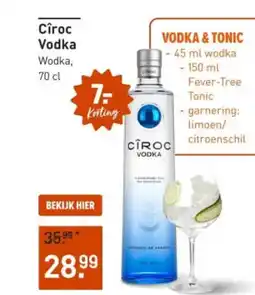 Gall & Gall Cîroc Vodka aanbieding
