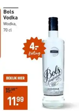 Gall & Gall Bols Vodka aanbieding