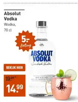 Gall & Gall Absolut Vodka aanbieding