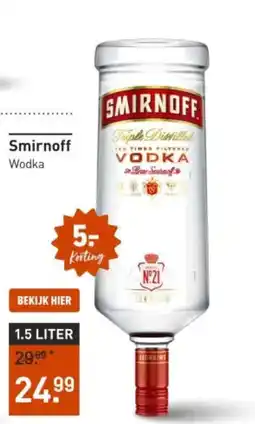 Gall & Gall Smirnoff Wodka aanbieding