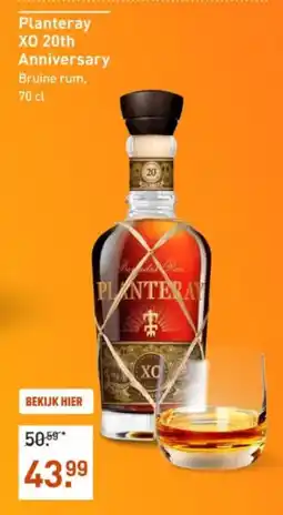 Gall & Gall Planteray XO 20th Anniversary aanbieding