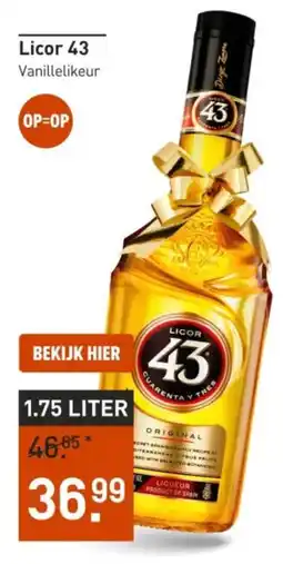 Gall & Gall Licor 43 aanbieding