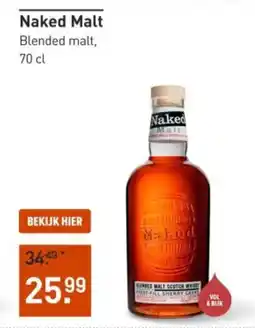 Gall & Gall Naked Malt aanbieding