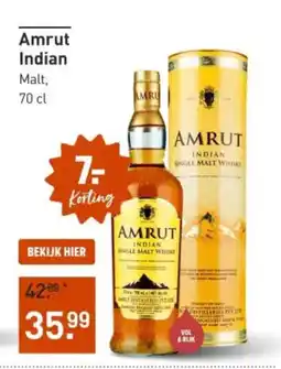 Gall & Gall Amrut Indian aanbieding