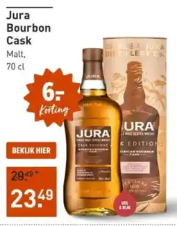 Gall & Gall Jura Bourbon Cask aanbieding