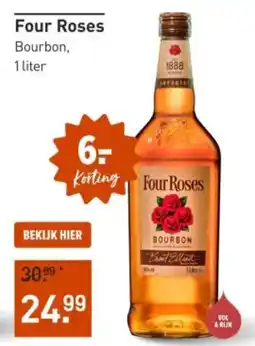 Gall & Gall Four Roses aanbieding