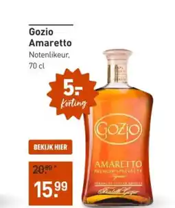 Gall & Gall Gozio Amaretto aanbieding