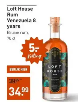 Gall & Gall Loft House Rum Venezuela 8 years aanbieding