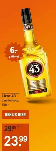 Gall & Gall Licor 43 aanbieding