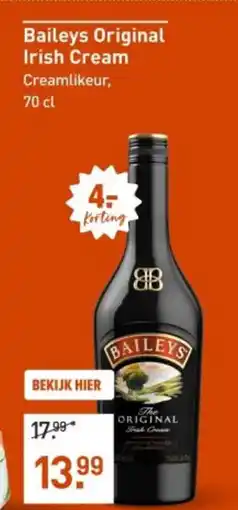 Gall & Gall Baileys Original Irish Cream aanbieding
