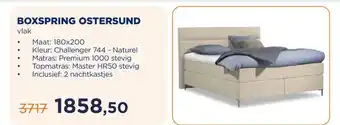 TotaalBED BOXSPRING OSTERSUND aanbieding