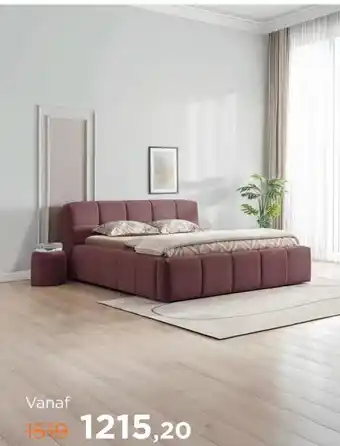 TotaalBED Bed Brugge | 140 x 200 cm | Cyber 581, oudroze aanbieding