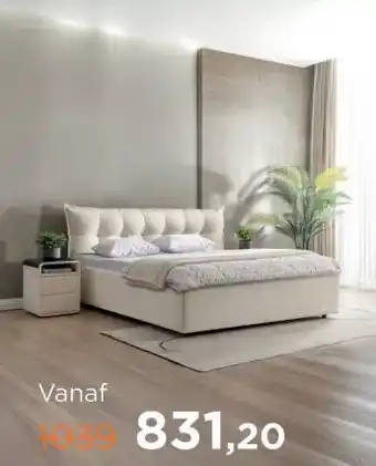 TotaalBED Bed Luik | 140 x 200 cm | Sino 972, ecru aanbieding