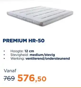 TotaalBED Topmatras Premium HR-50 | 140 x 200 cm aanbieding