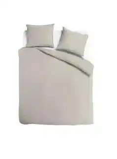 TotaalBED Dekbedovertrek Noa Naturel | 140 x 200/220 cm aanbieding