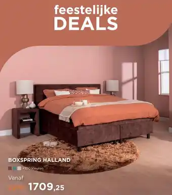 TotaalBED Boxspring Halland aanbieding
