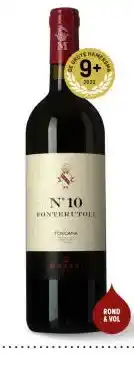 Gall & Gall Mazzei Fonterutoli N.10 75CL aanbieding