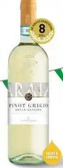 Gall & Gall Araia Pinot Grigio delle Venezie 75CL aanbieding