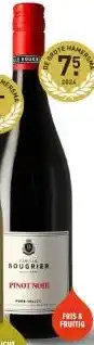 Gall & Gall Famille Bougrier Pure Vallee Pinot Noir 75CL aanbieding