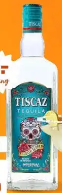 Gall & Gall Tiscaz Tequila Blanco 70CL aanbieding