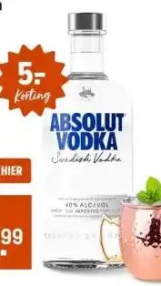 Gall & Gall Absolut Vodka 70CL aanbieding