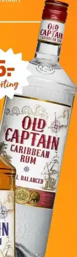 Gall & Gall Old Captain Witte Rum 100CL aanbieding